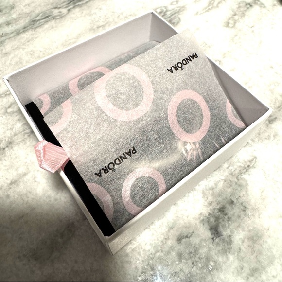 Pandora Moments Mesh Bracelet in Rose Gold - Picture 8 of 10